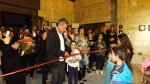 Dr. Senih Çavuşoğlu was opening the event, his son was one of the students